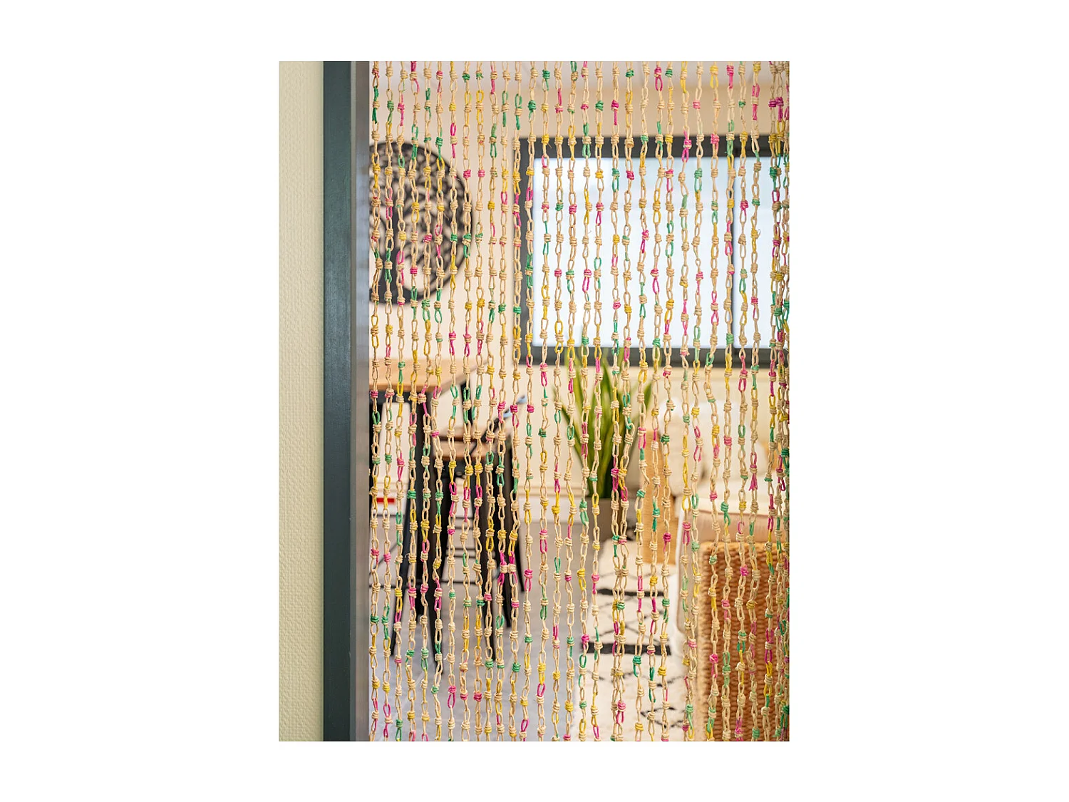 Rideau de porte coloré Maïs multicolore