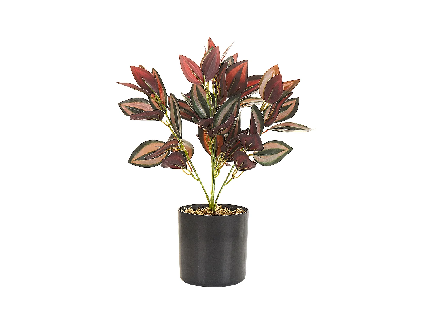 Plante artificielle TRADESCANTIA 35 cm Rouge