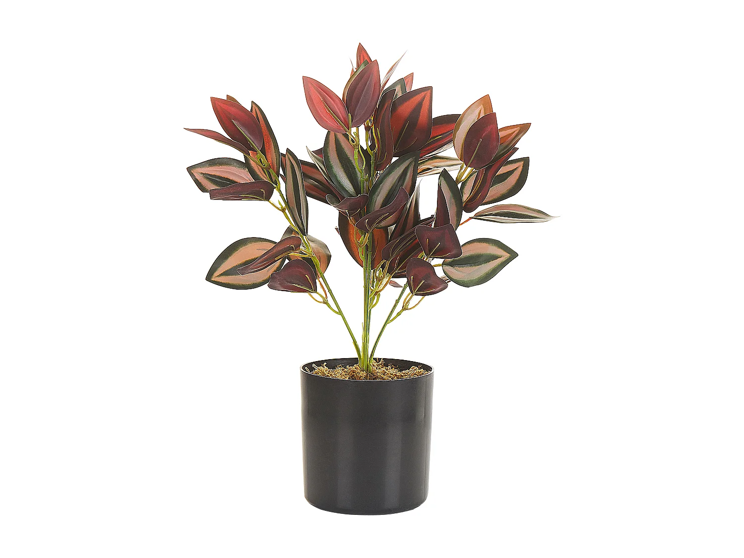 Plante artificielle TRADESCANTIA 35 cm Rouge