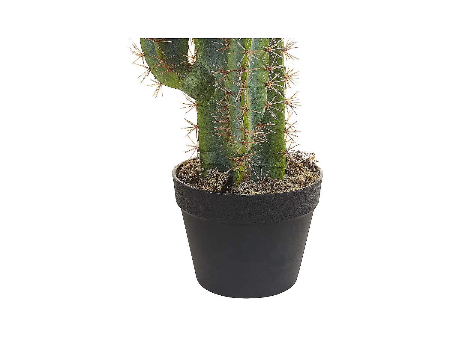Planta artificial en maceta verde/negro 78 cm CACTUS