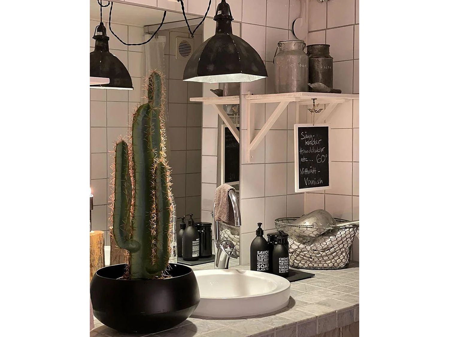 Kunstplant in bloempot 78 cm CACTUS