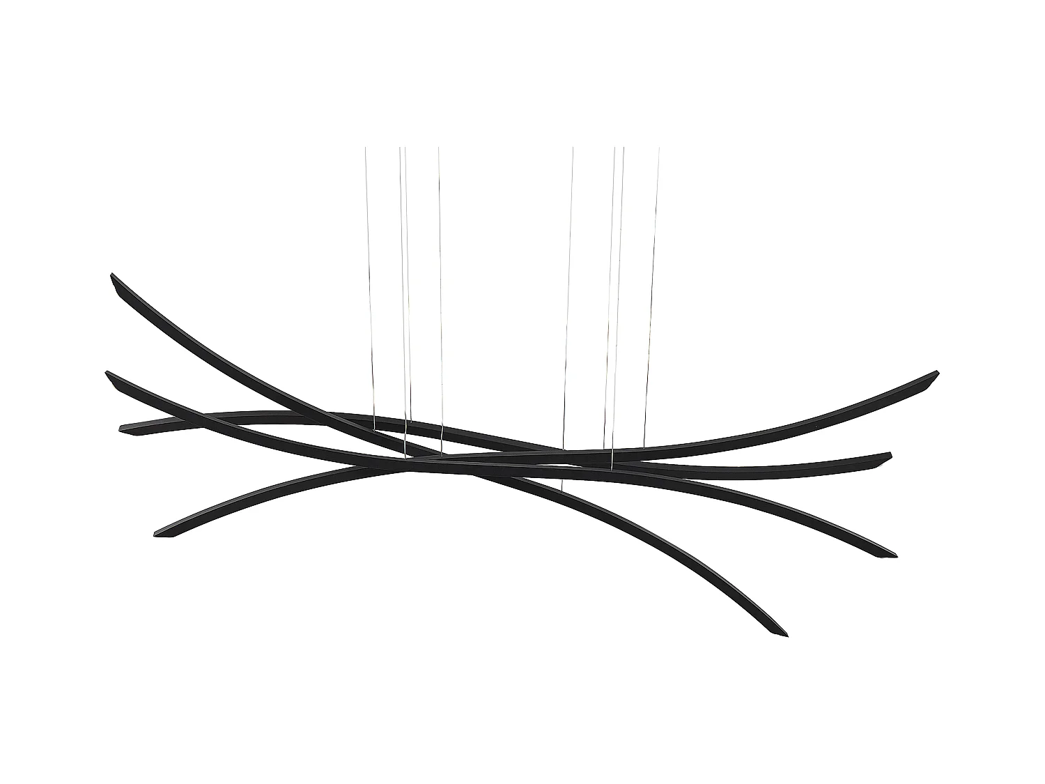 Lampe LED suspendue CALAO Métal Noir