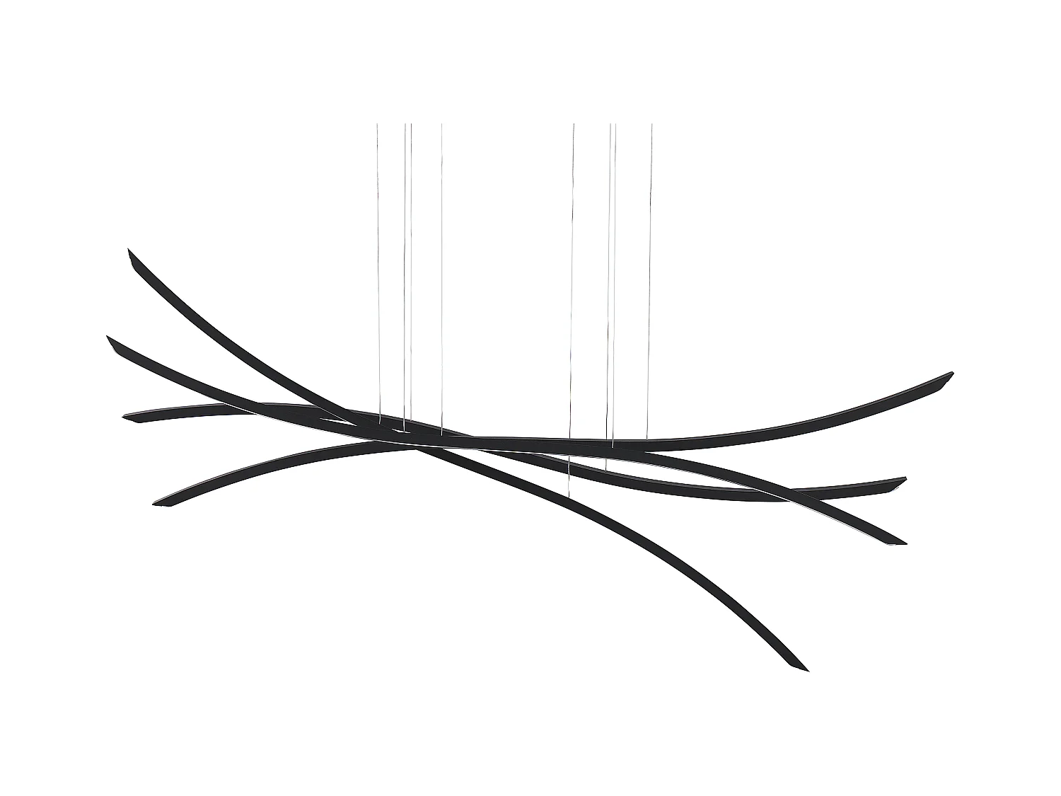 Lampe LED suspendue CALAO Métal Noir