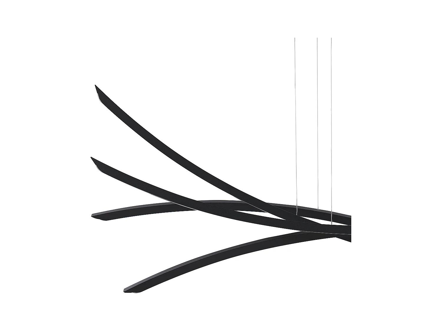 Lampe LED suspendue CALAO Métal Noir