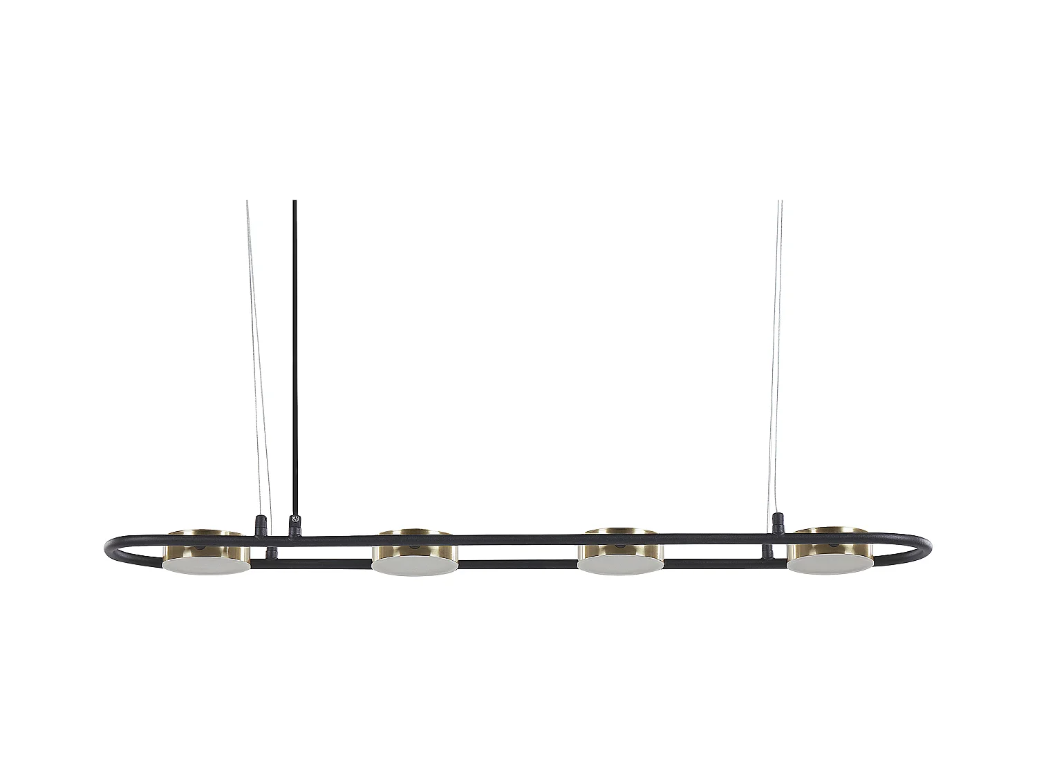 Lampe LED suspendue MALI Métal Noir