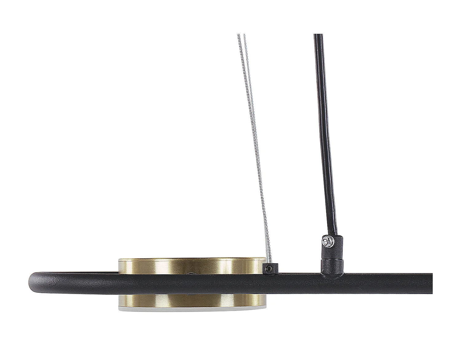 Lampadario a LED MALI Metallo Nero