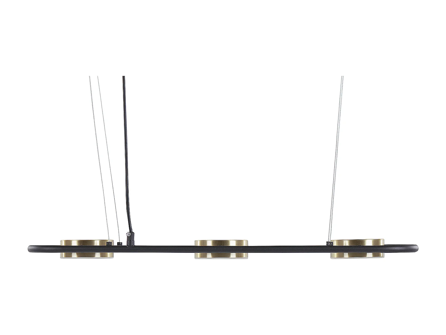 Lámpara LED colgante MALI Metal Negro