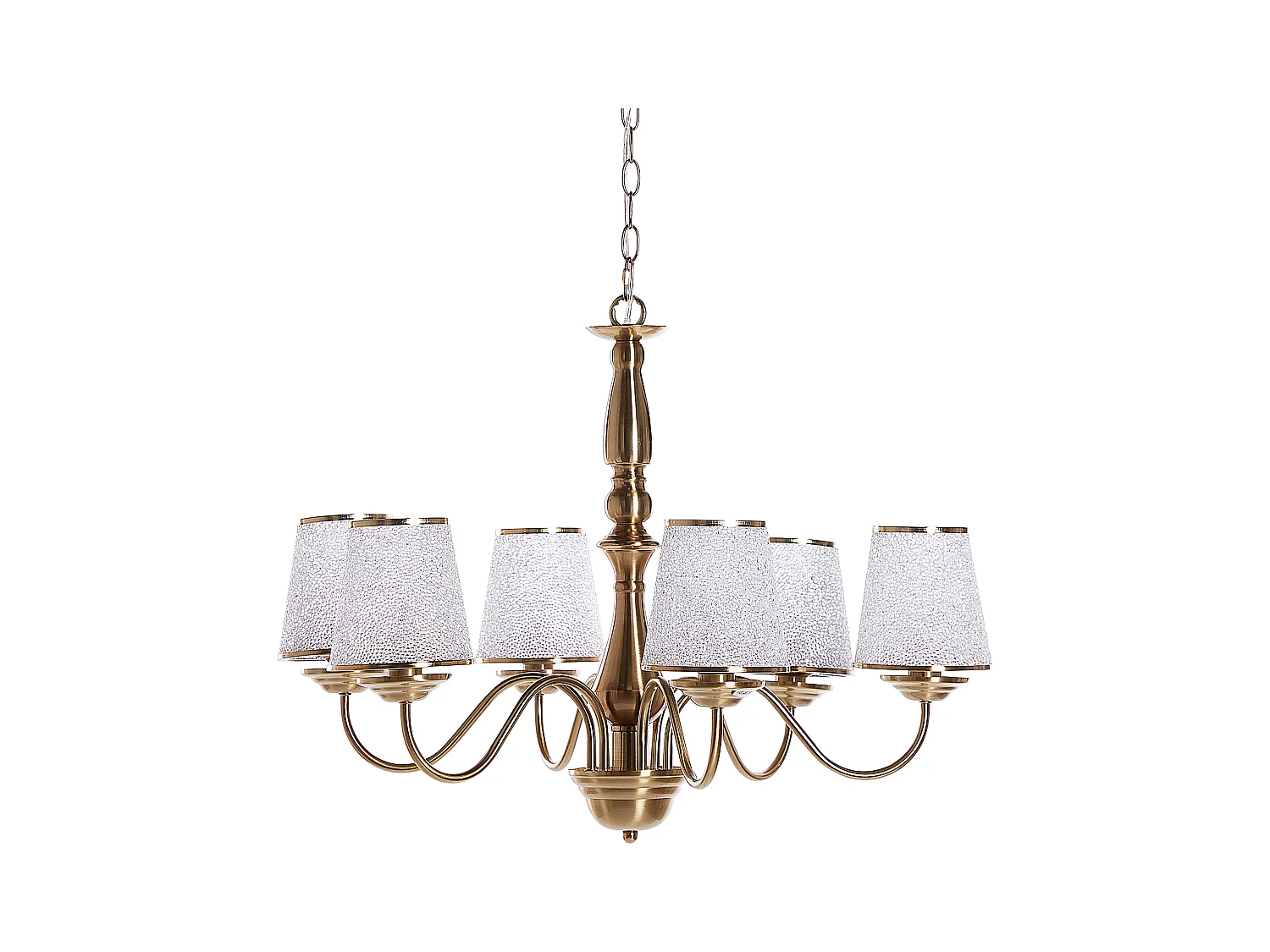 Lustre BRADANO Métal Laiton