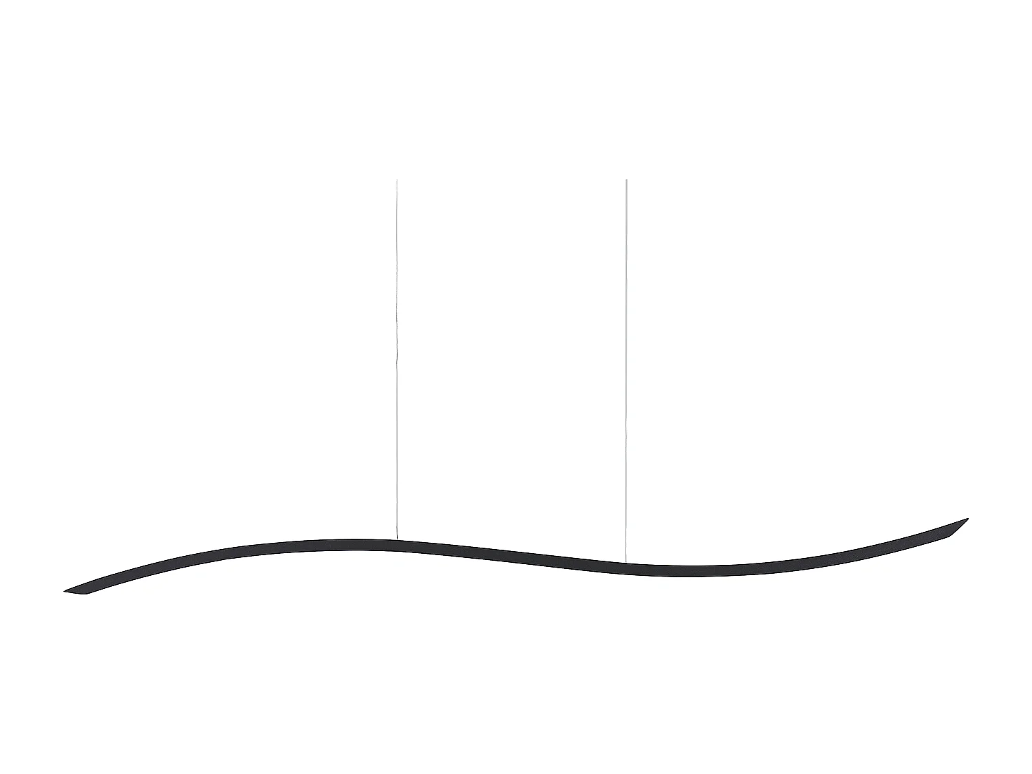 Lámpara LED colgante CALAO Metal Negro