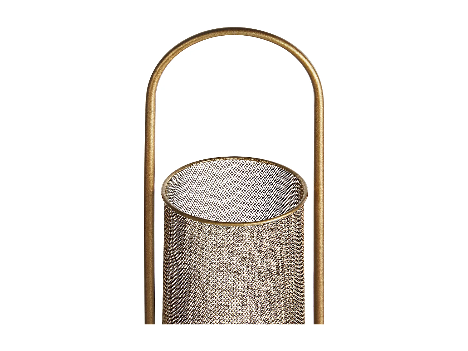 Kerzenhalter Kerzenständer Tischdeko Eisen gold oval Windlicht 73 cm Glamourös