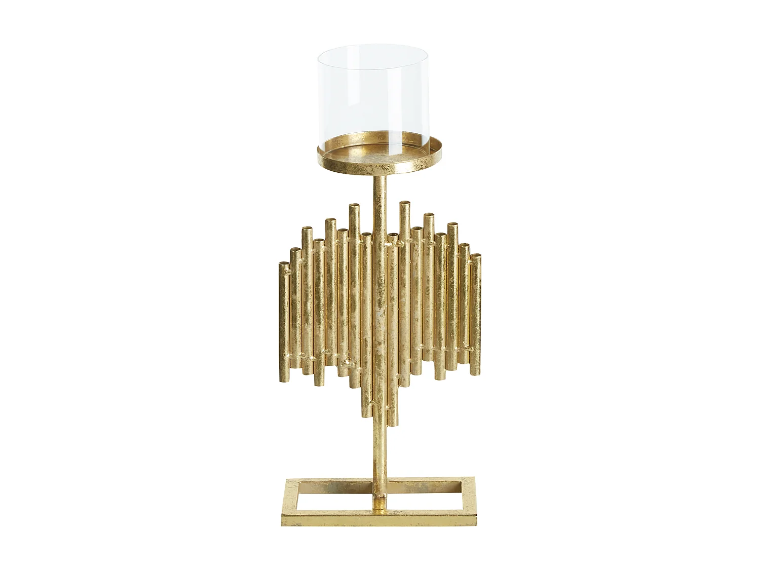 Portacandele NIAS Metallo 47 cm Oro