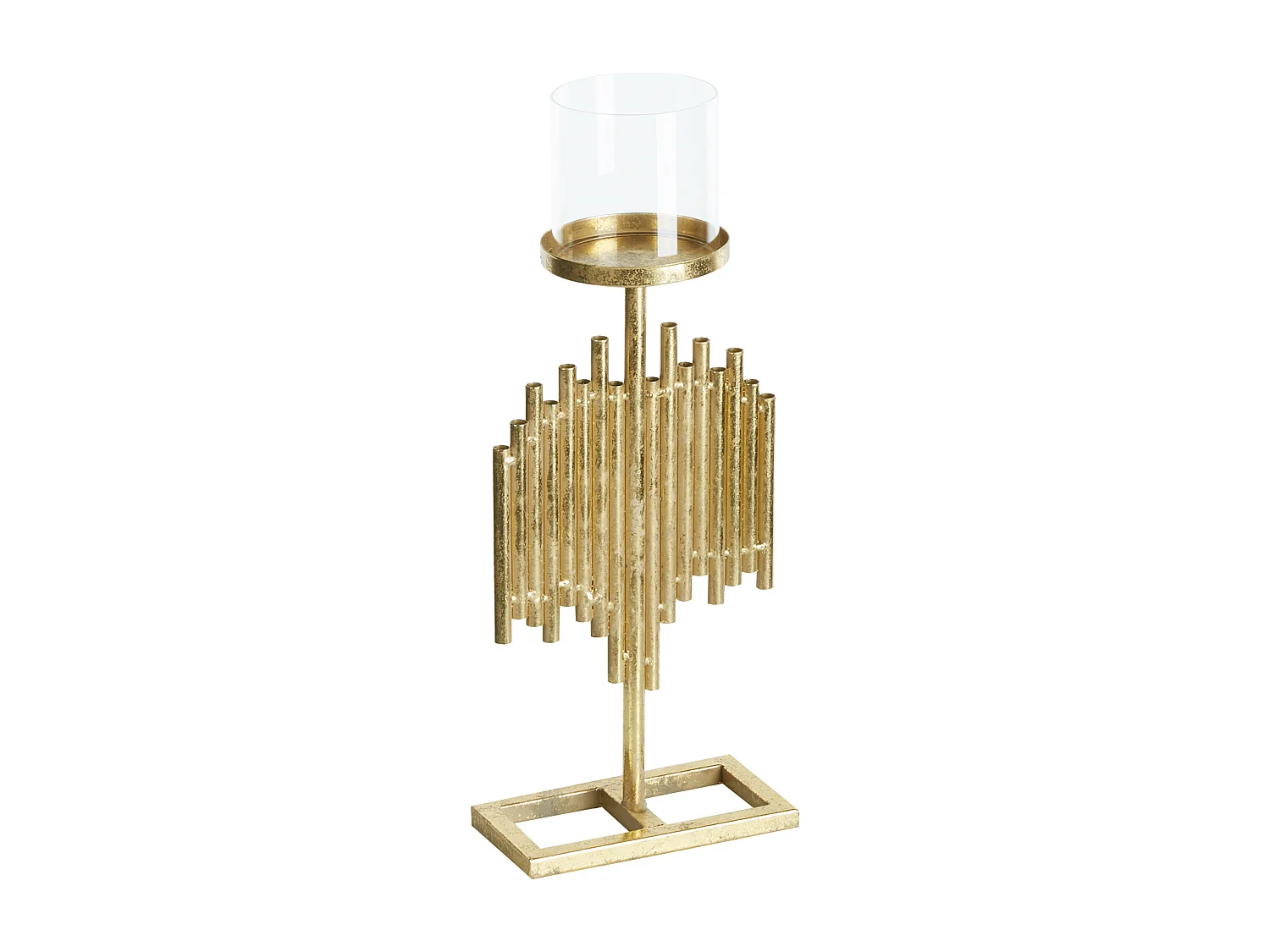 Portacandele NIAS Metallo 47 cm Oro