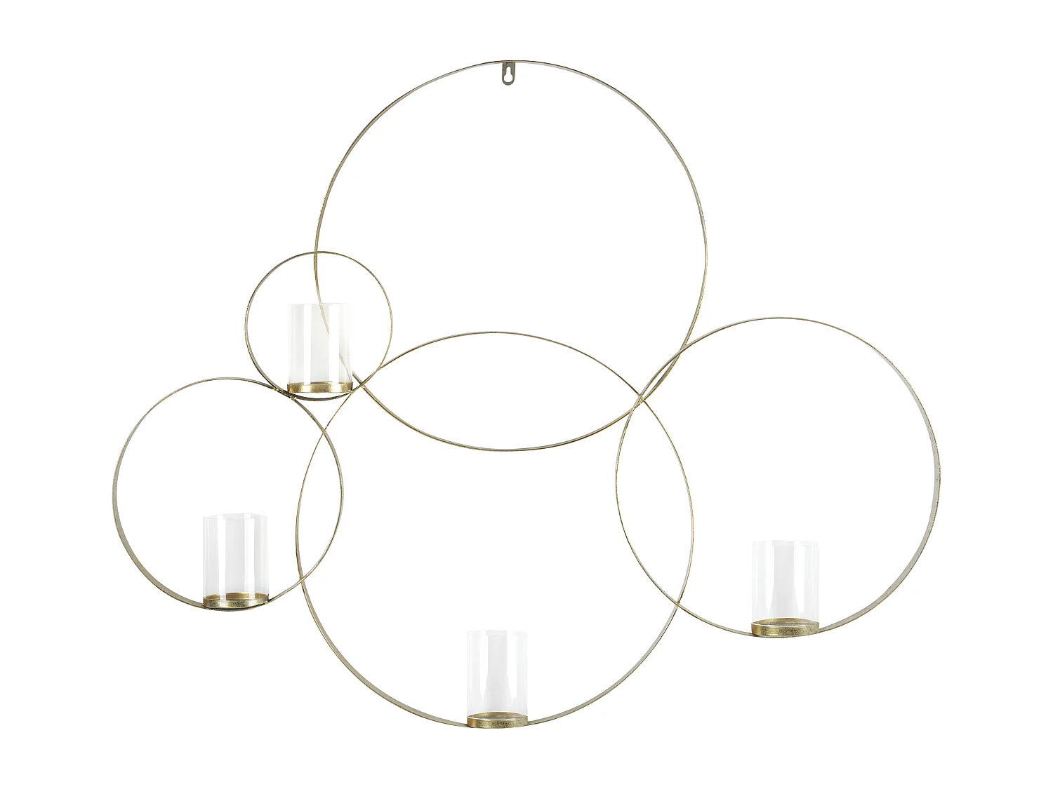 Wandkandelaar BURU Metaal 80 cm Goud