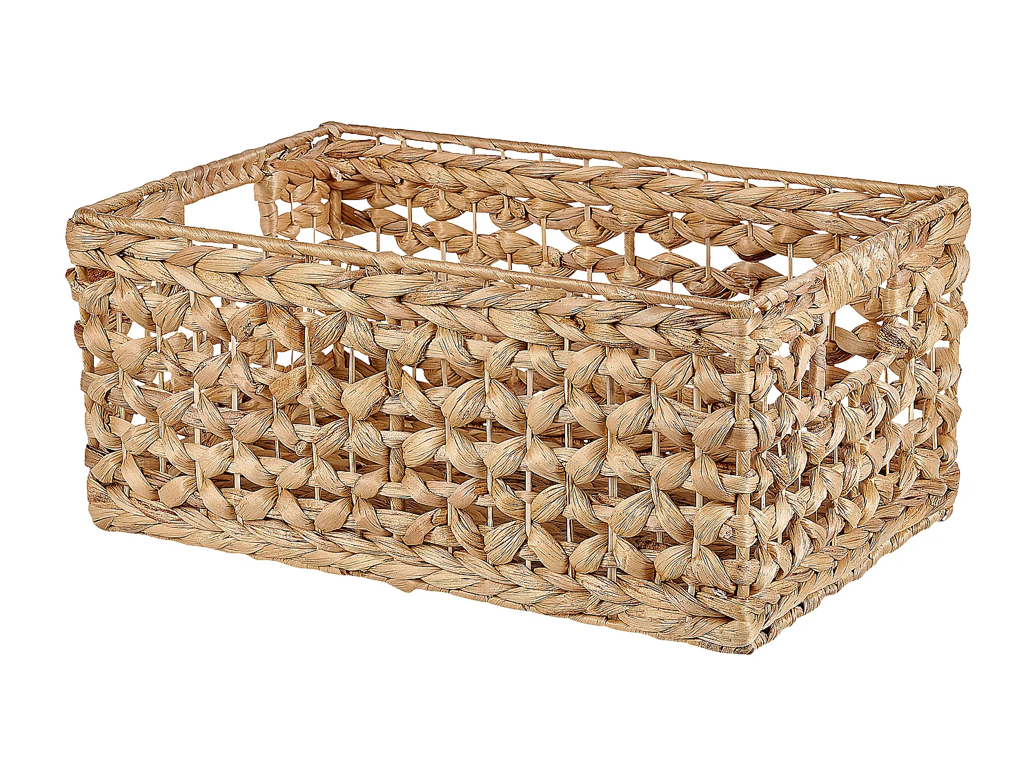 Lot de 3 paniers MINNOW Osier Naturel