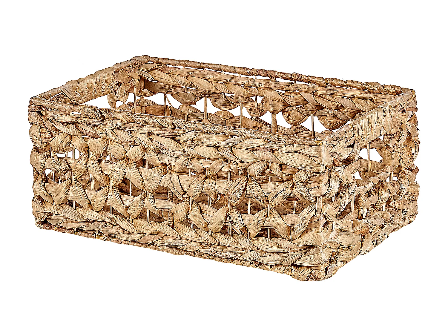 Lot de 3 paniers MINNOW Osier Naturel