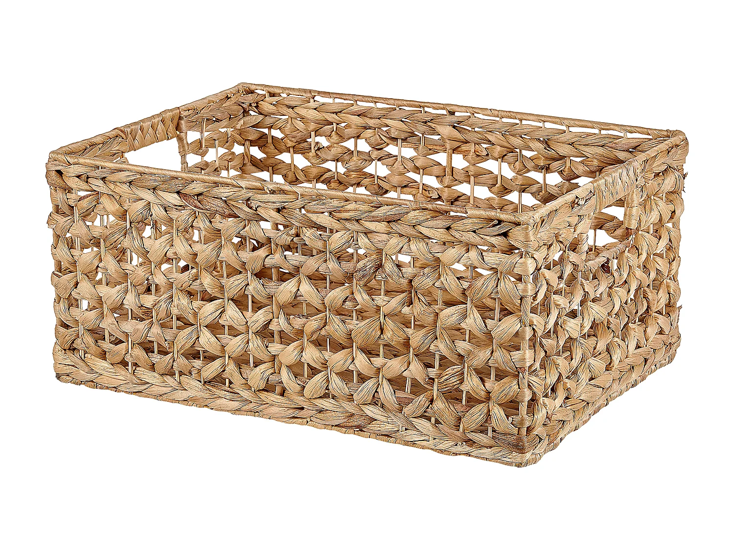 Lot de 3 paniers MINNOW Osier Naturel