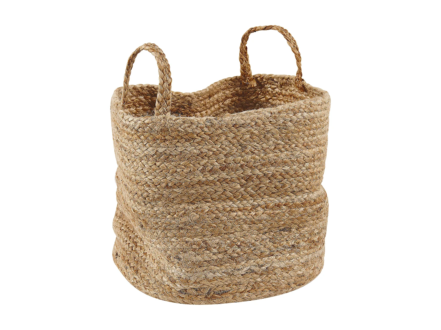 Aufbewahrungskorb 2er Set KAELLA Jute Sandbeige