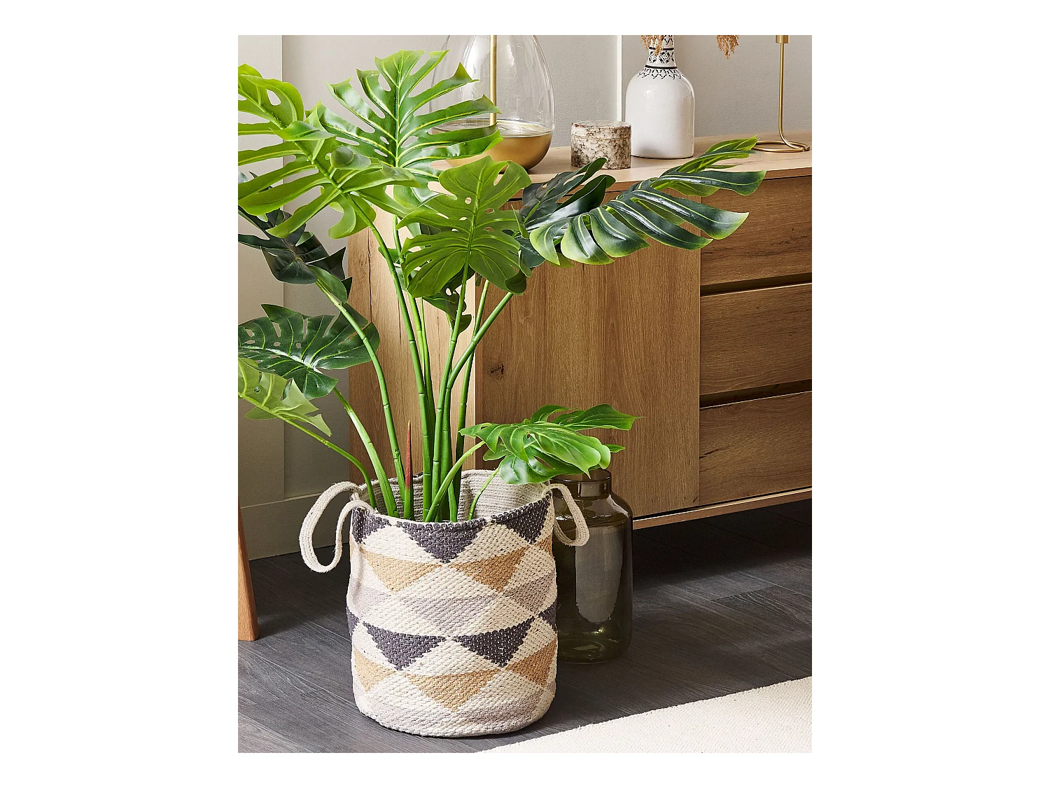 Panier MADOLA Coton Beige
