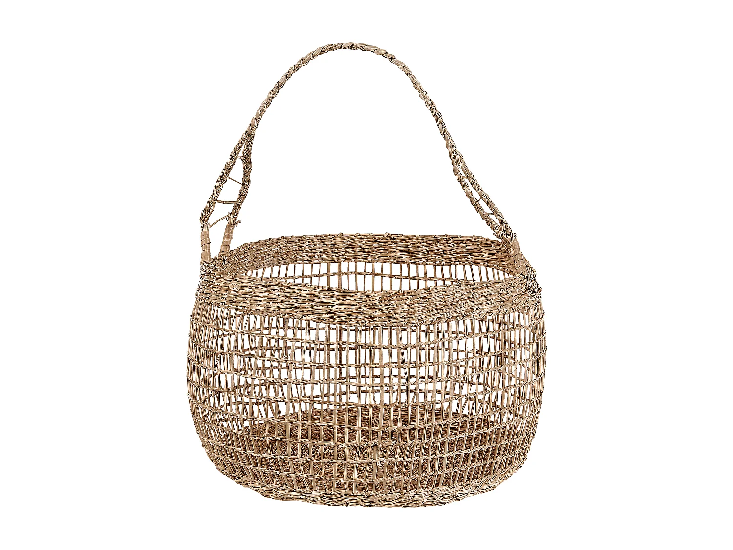 Zestaw 3 koszy ARAPAIMA Trawa morska Naturalny