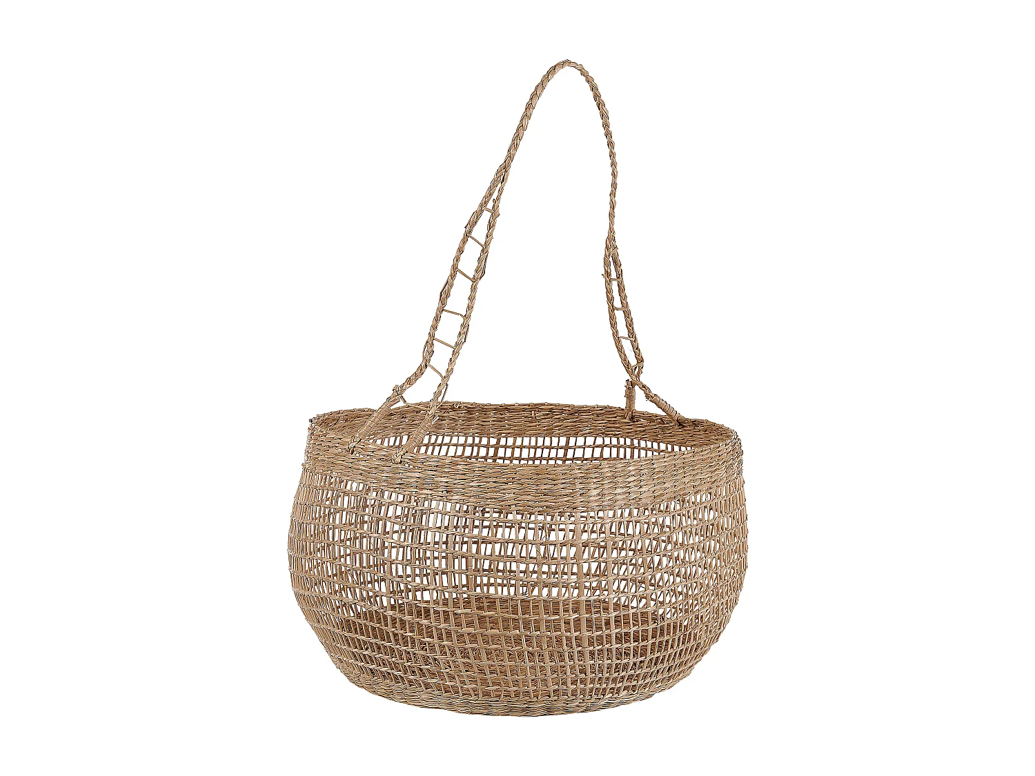 Zestaw 3 koszy ARAPAIMA Trawa morska Naturalny