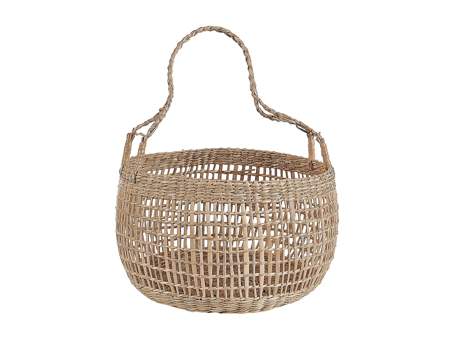 Zestaw 3 koszy ARAPAIMA Trawa morska Naturalny