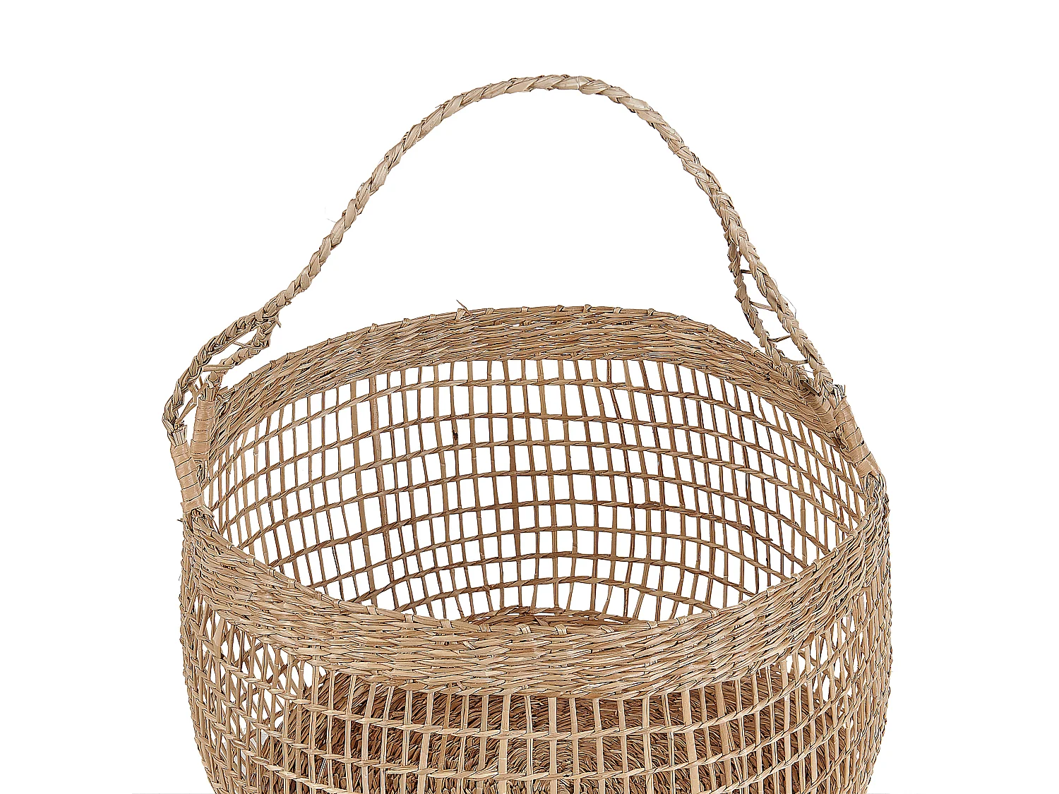 Lot de 3 paniers ARAPAIMA Herbier marin Frêne naturel