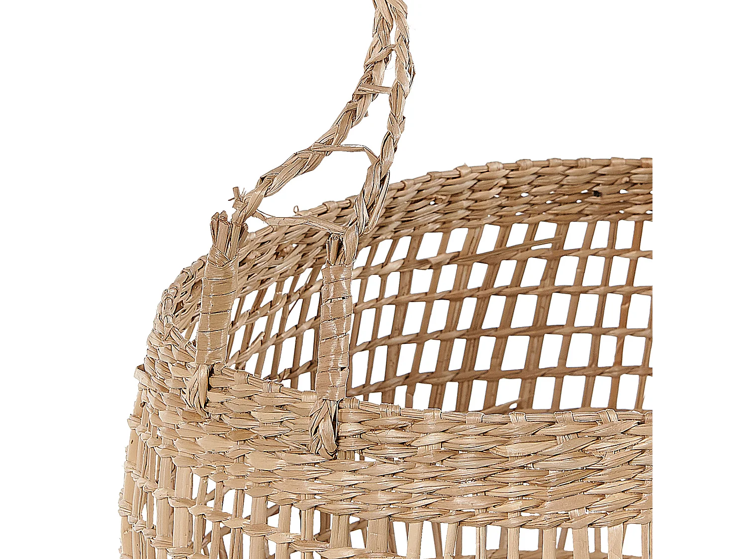 Zestaw 3 koszy ARAPAIMA Trawa morska Naturalny