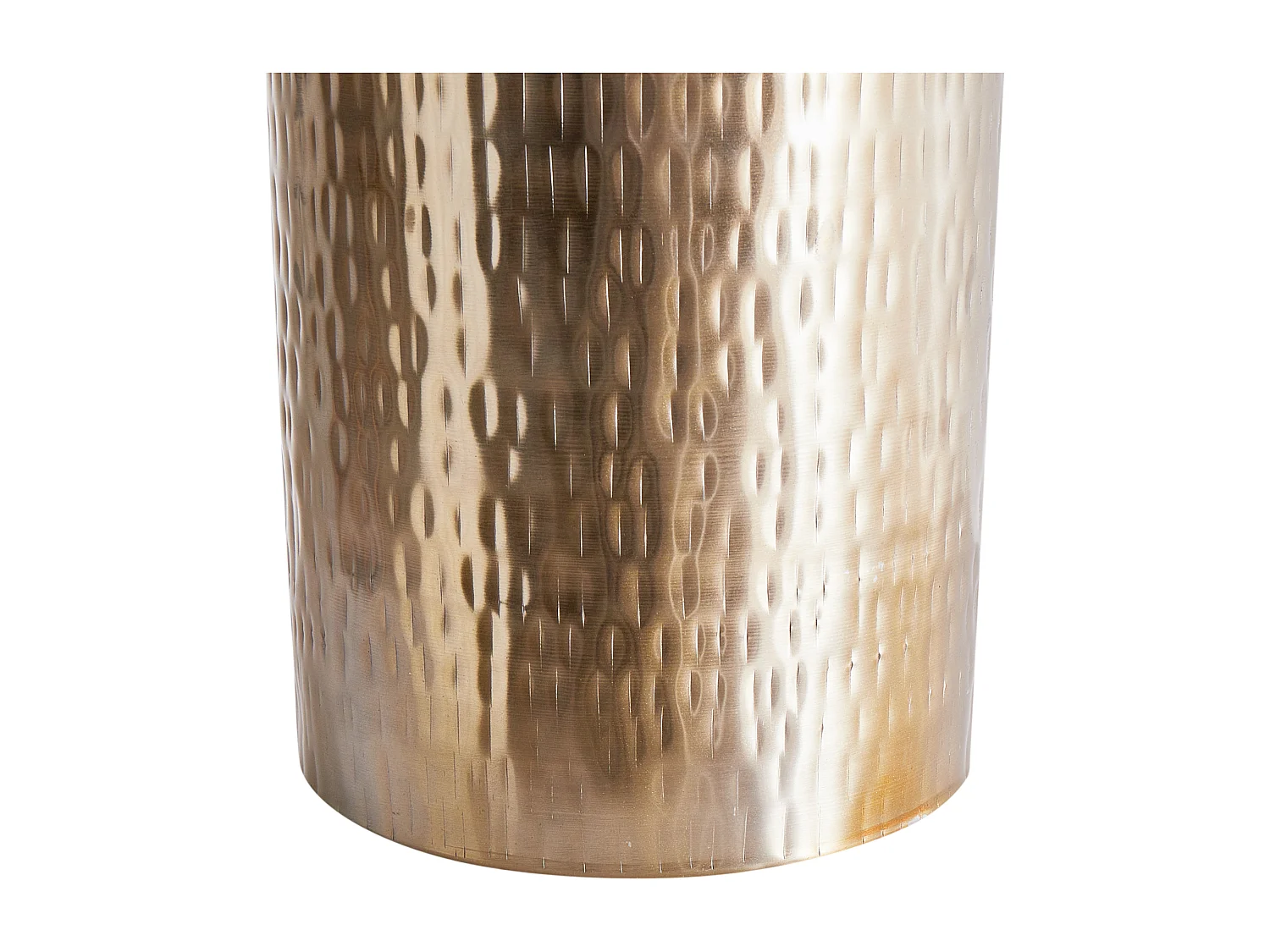 Pojemnik Dekoracje ASWAN Metal Złoty