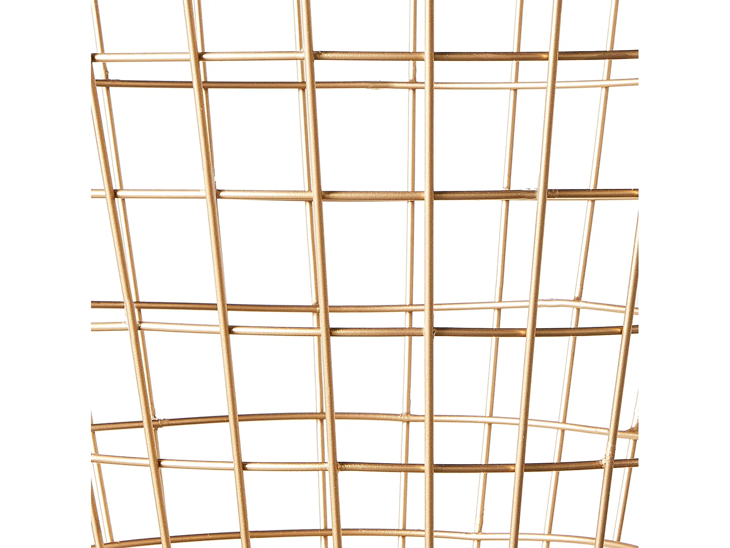 Cesta NITMA Metal Dorado