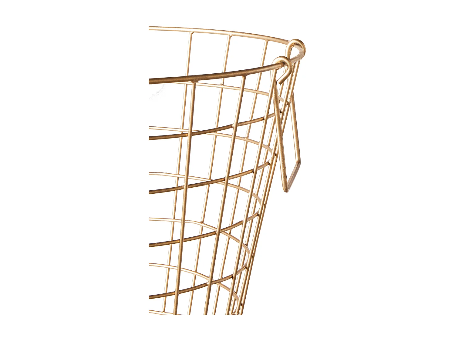 Panier NITMA Métal Doré