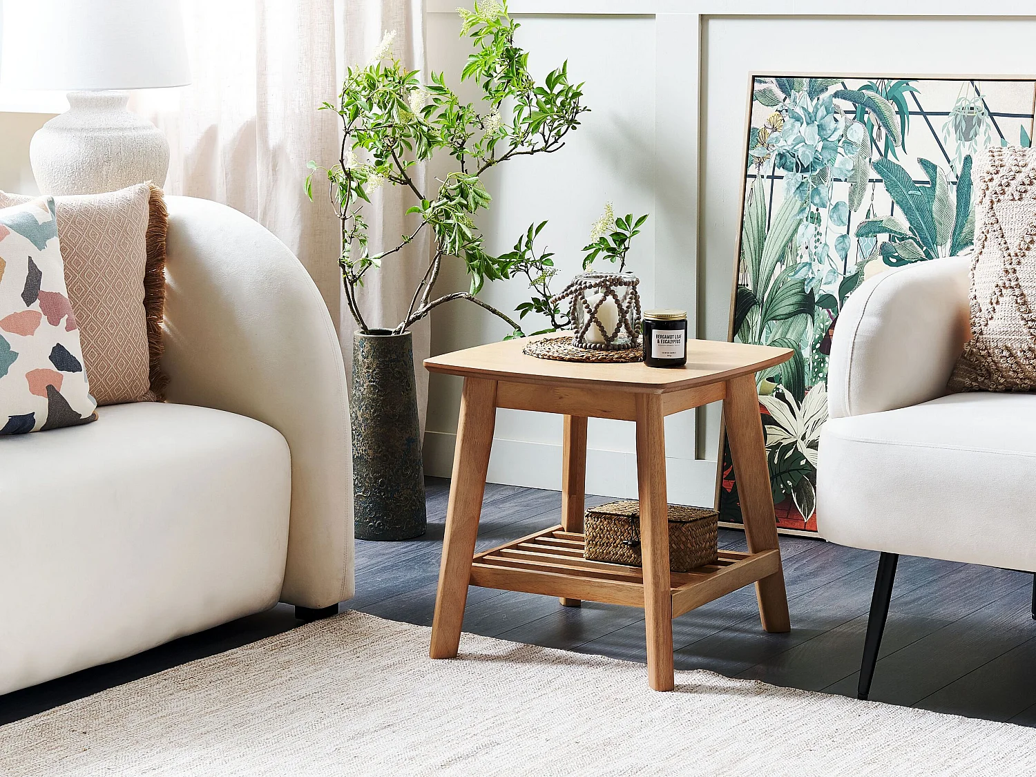 Salontafel TULARE Hout Lichtbruin