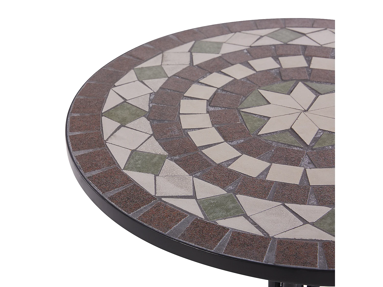 Bistro Table CARIATI 60 cm 60 cm Black