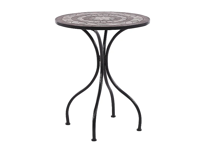 Table bistrot CARIATI 60 cm 60 cm Noir
