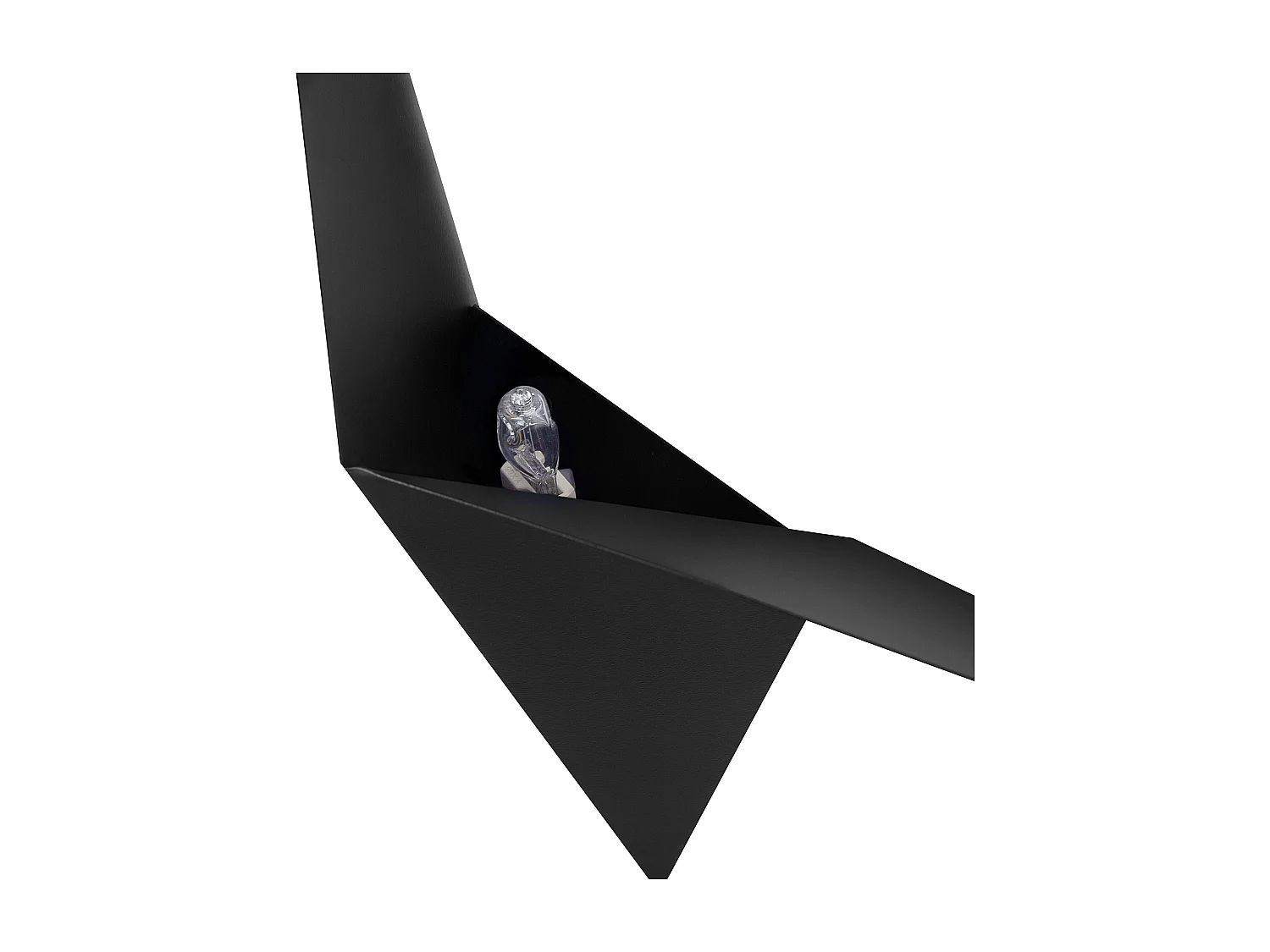 Wandlamp BRIANCE Metaal Zwart