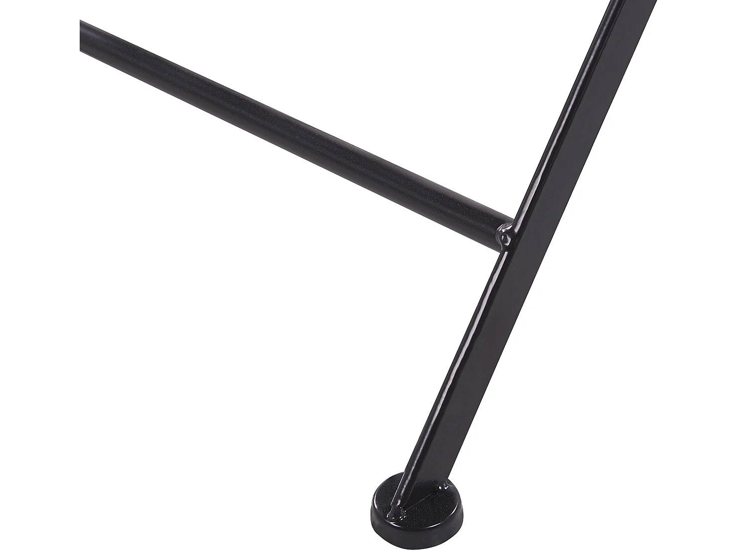 Set di 2 sedie da giardino CARIATI Metallo Nero