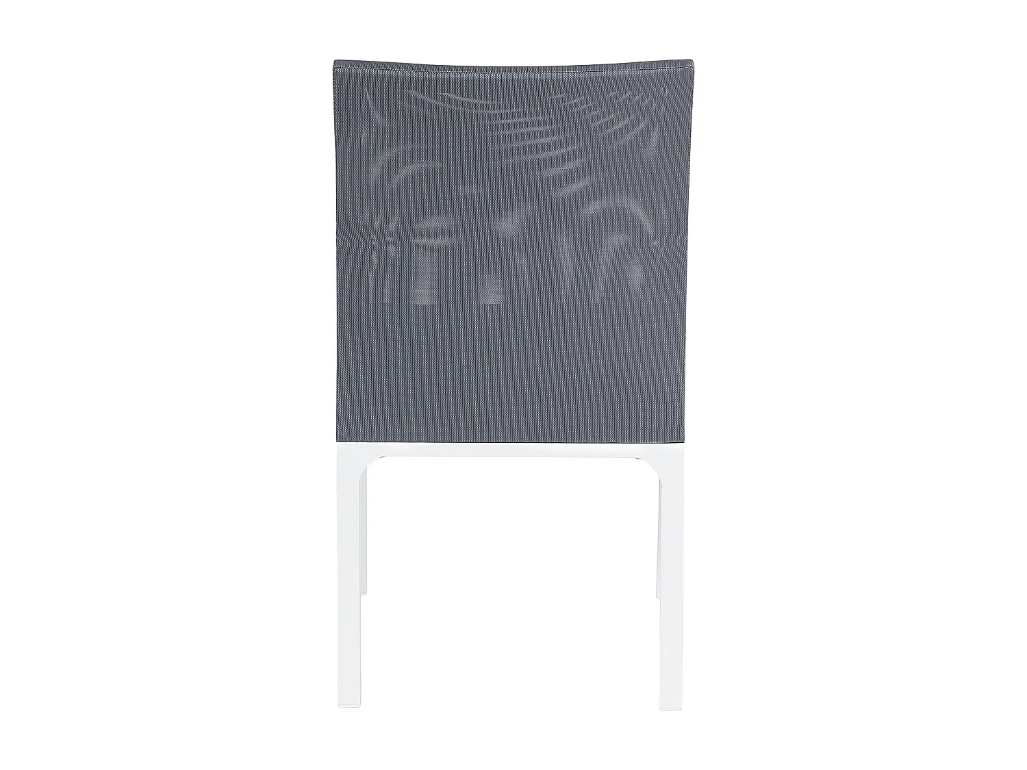 Lot de 6 chaises de jardin BACOLI Tissu Gris foncé