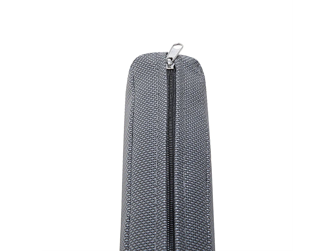 Conjunto de 8 sillas BACOLI Tela Gris oscuro