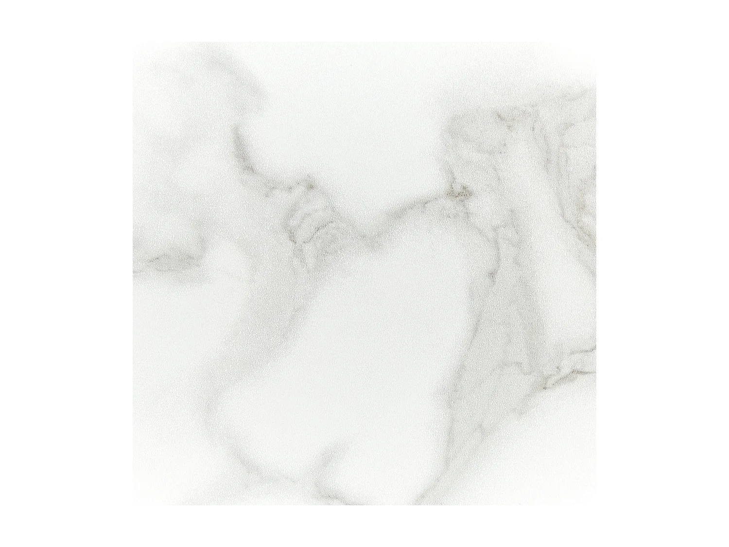 Tavolino consolle PERRIN Vetro temperato Marmo bianco