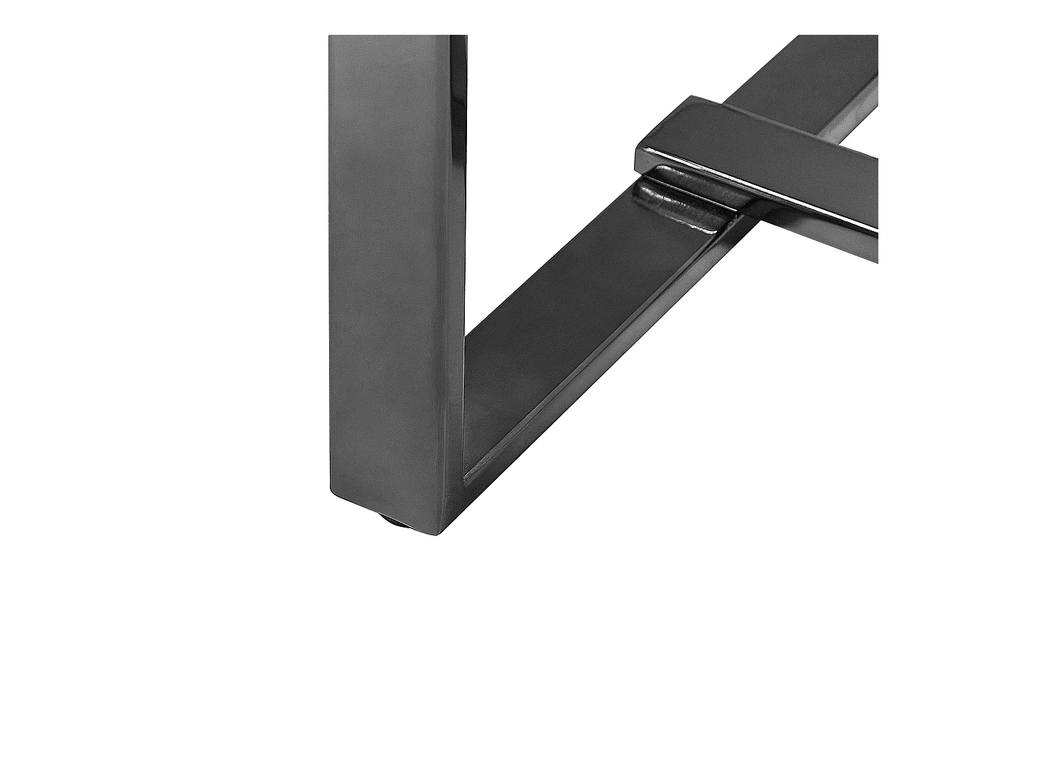 Konsolentisch PLANO Sicherheitsglas Weisser Marmor