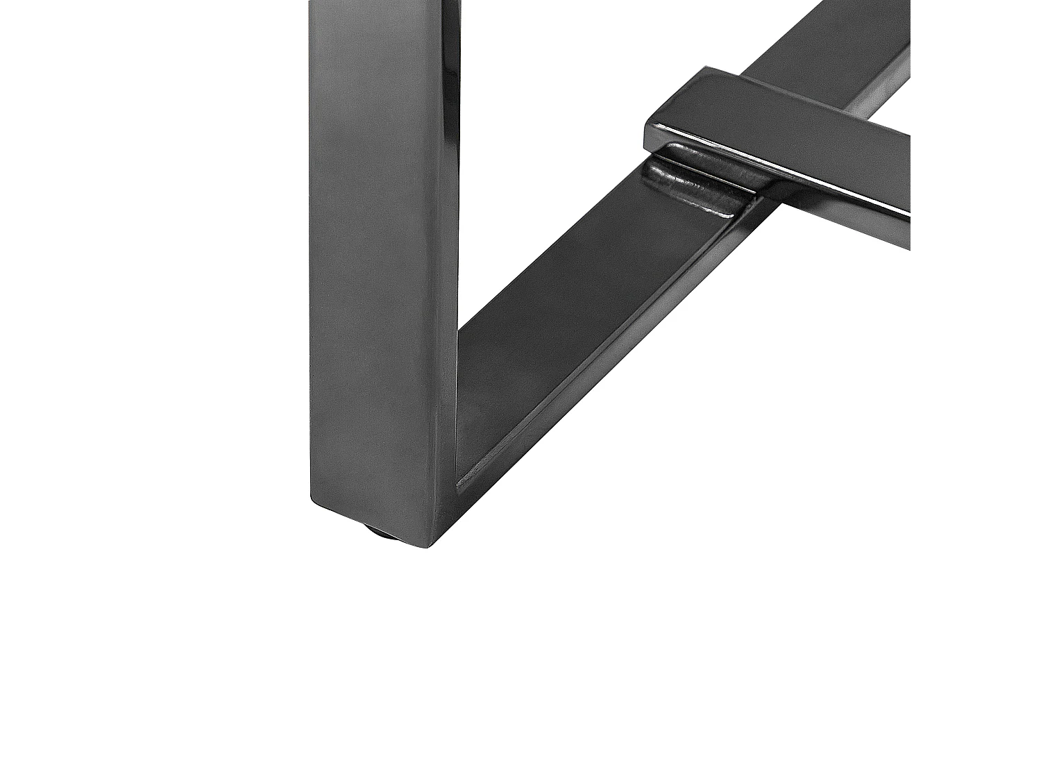 Console PLANO Verre de sécurité Marbre blanc