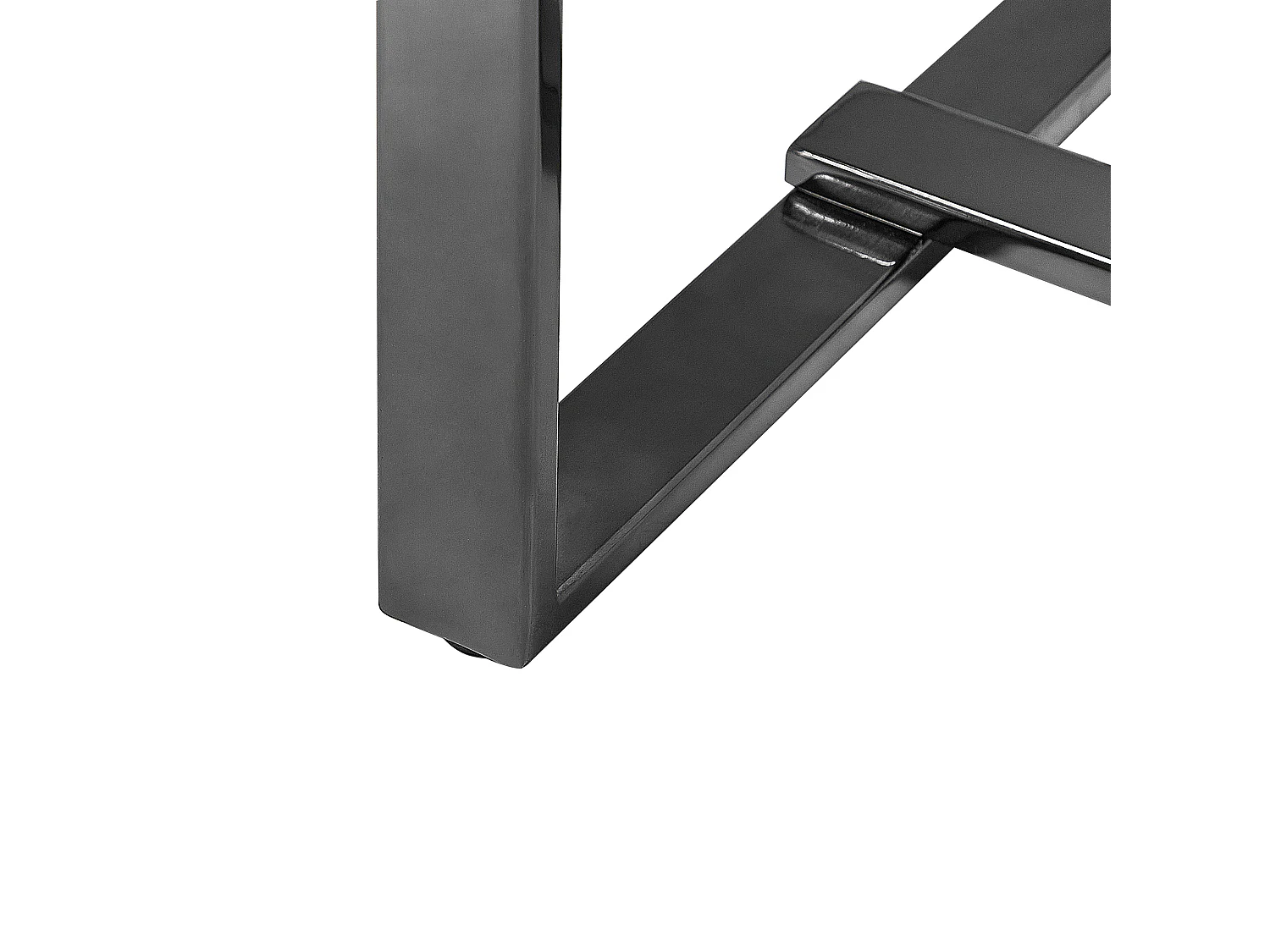 Console PLANO Verre de sécurité Marbre blanc