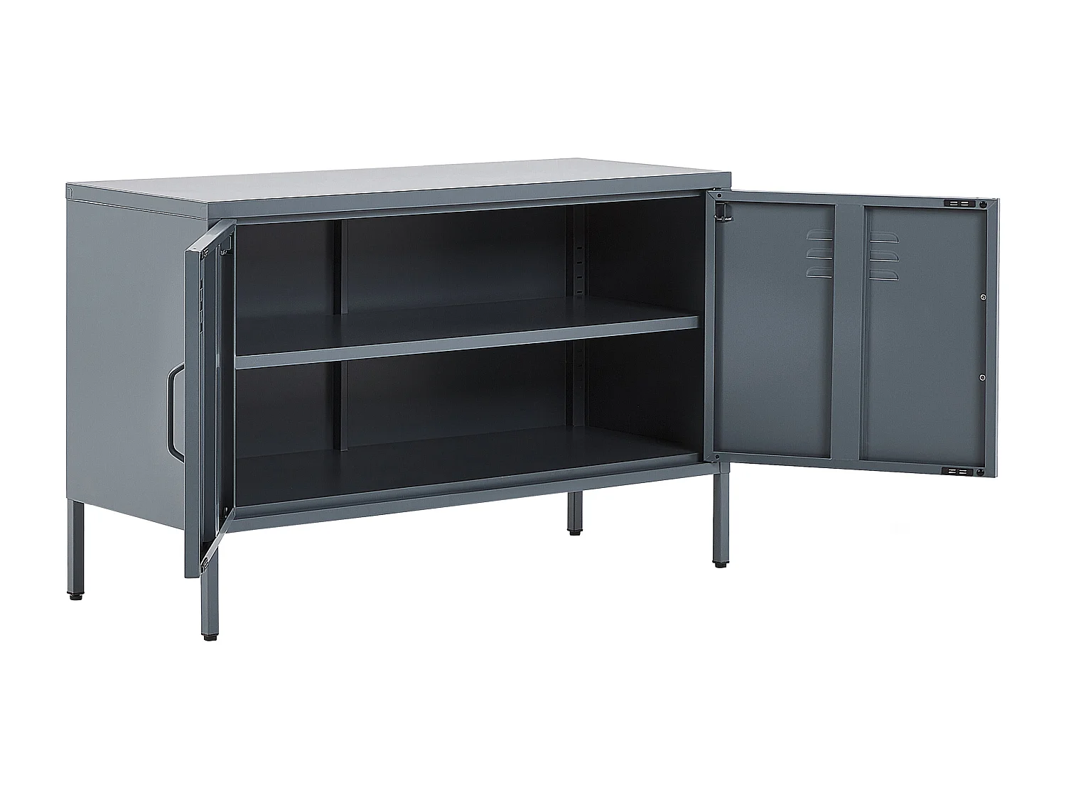 Meuble de rangement URIA Métal Gris