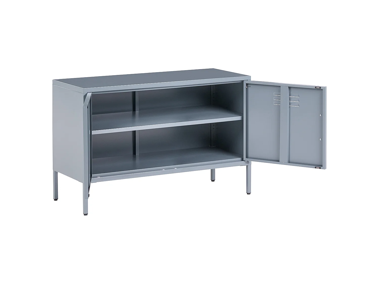Büroschrank URIA Metall Grau