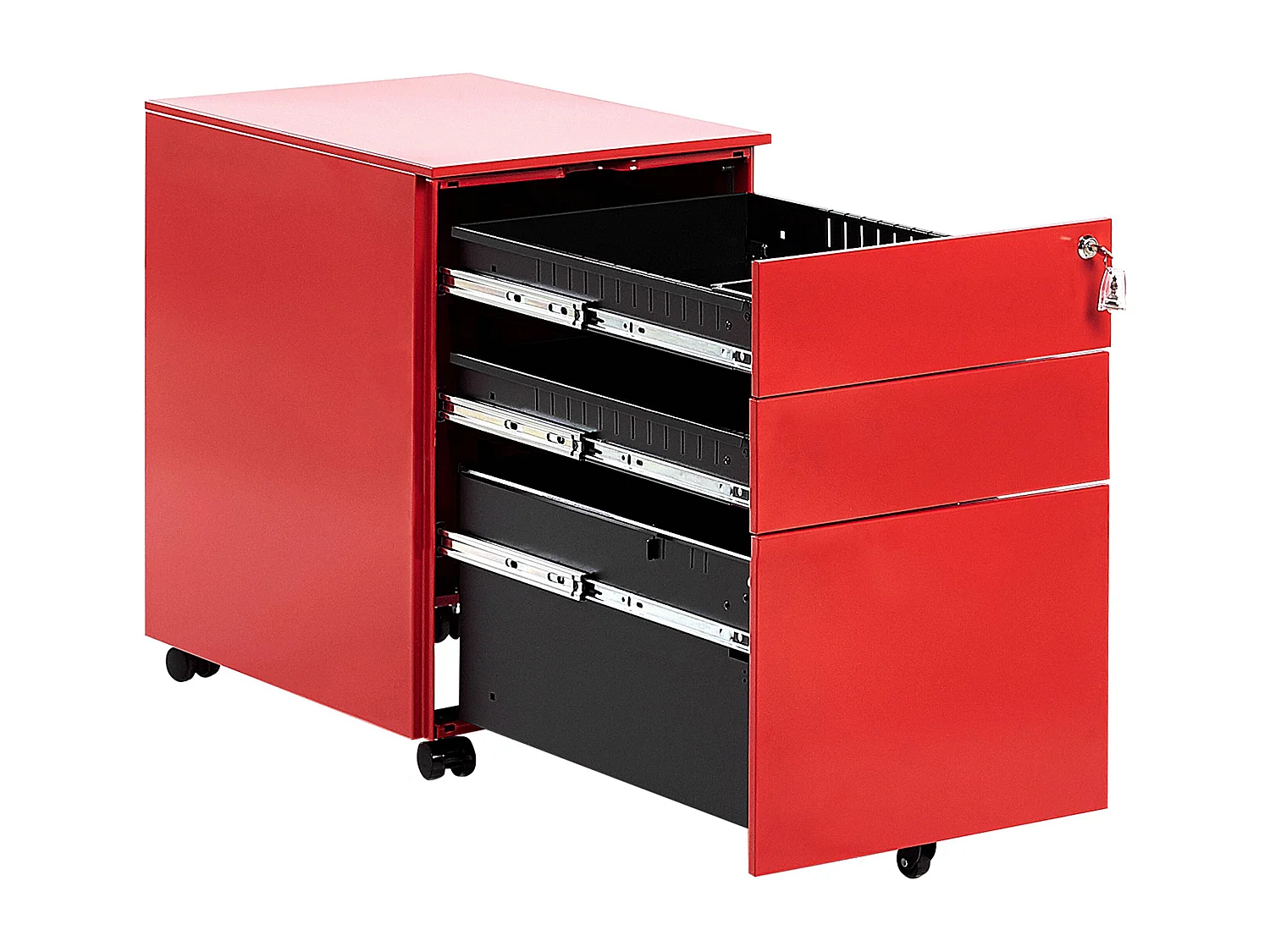 Arrumação de escritório CAMI Metal Vermelho