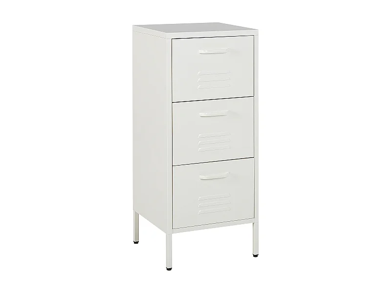 Armadietto da ufficio WOSTOK Metallo Bianco