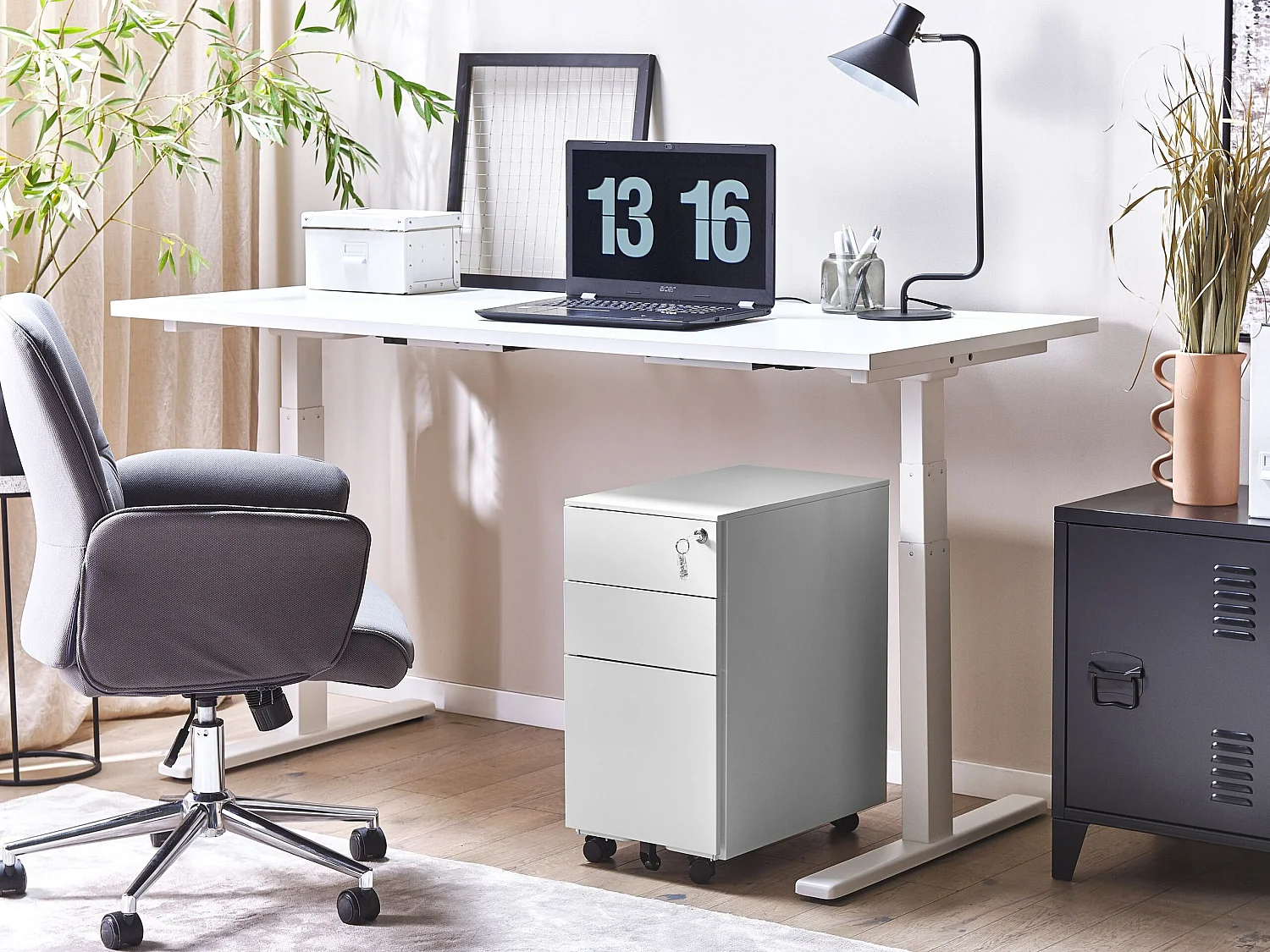 Archiefkast metaal wit BOLSENA