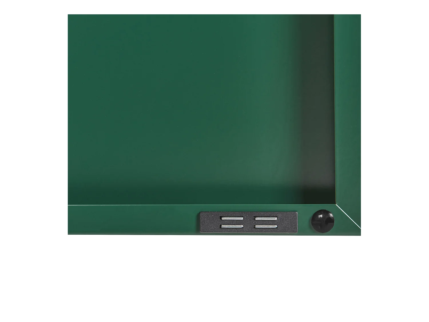 Hoher Spindschrank grün mit 2 Türen 3 Fächern und Kleiderstange Industrie Varna