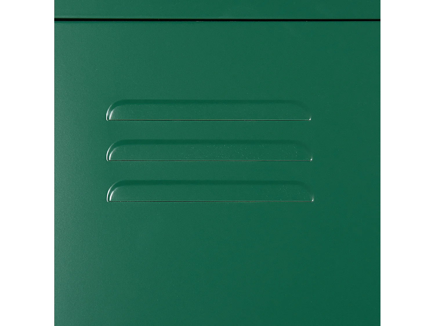 Hoher Spindschrank grün mit 2 Türen 3 Fächern und Kleiderstange Industrie Varna