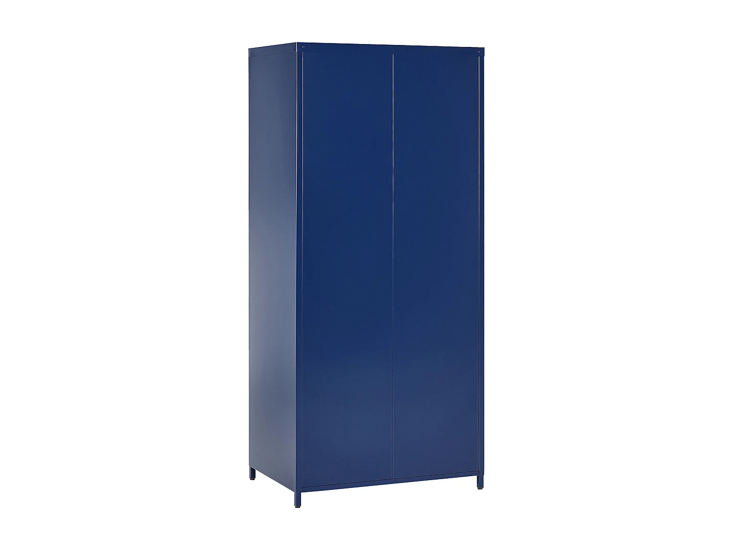 Meuble de rangement VARNA Métal Bleu marine