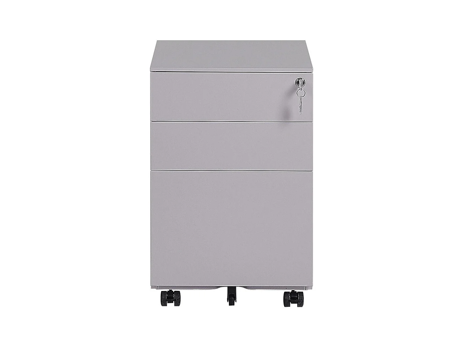 Szafka biurowa CAMI Metal Jasnoszary